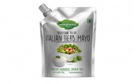 Wingreens Farms Italian Herb Mayo   Pouch  450 grams